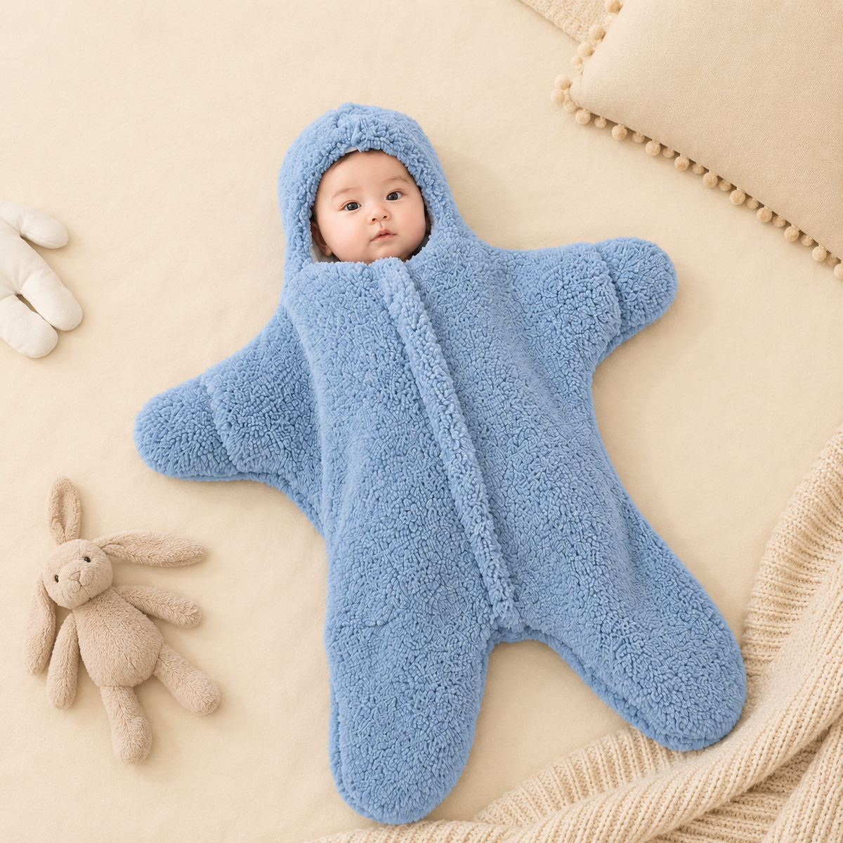 Fuzzy Stars Romper